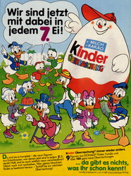 Werbung aus Comics und Zeitschriften