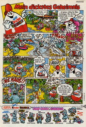 Werbung aus Comics und Zeitschriften